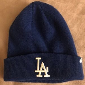 LA Dodgers beanie